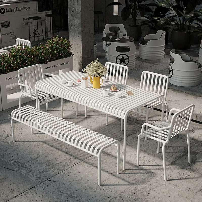 AOLIVIYA インダストリアルスタイル屋外中庭テーブルと - Tea Coffee Set Up のレビューと価格