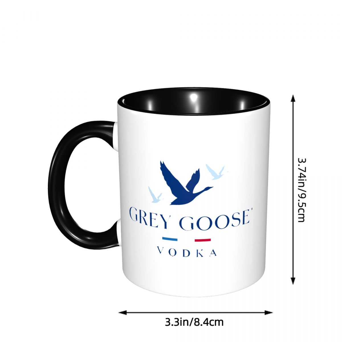 グレイグース ウォッカ マグカップ 面白いセラミックコーヒー - Coffee Tea Vodka のレビューと価格