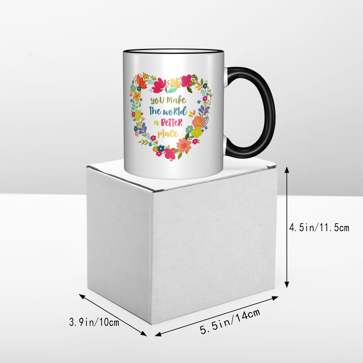 あなたは世界をより良い場所にします、励ましの言葉、テリ・コン - Coffee Tea Place のレビューと価格