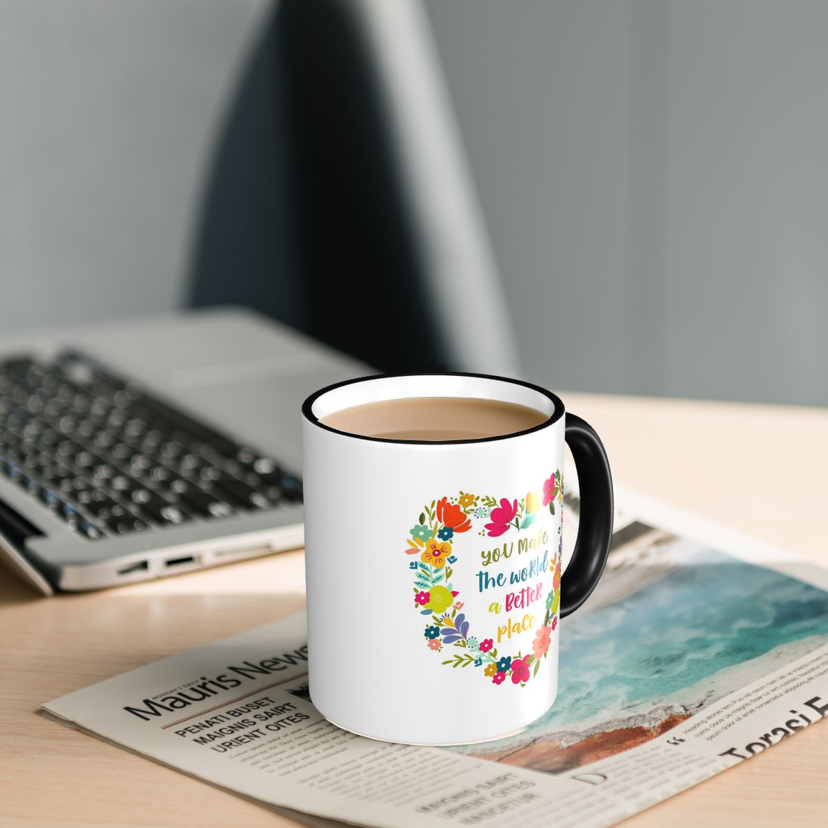 あなたは世界をより良い場所にします、励ましの言葉、テリ・コン - Coffee Tea Place のレビューと価格