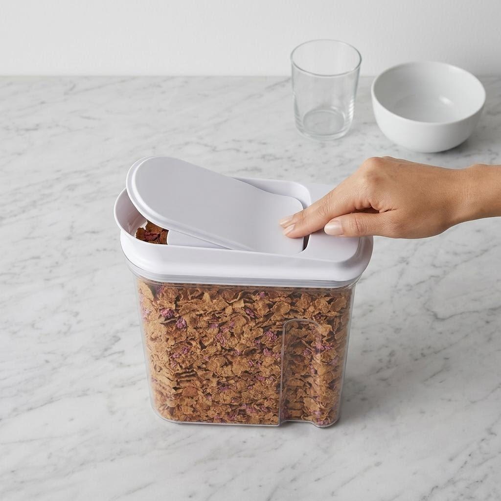 気密食品保存容器 パントリー用 透明プラスチック製 気密キッ - Coffee Tea Sugar Canister Set のレビューと価格